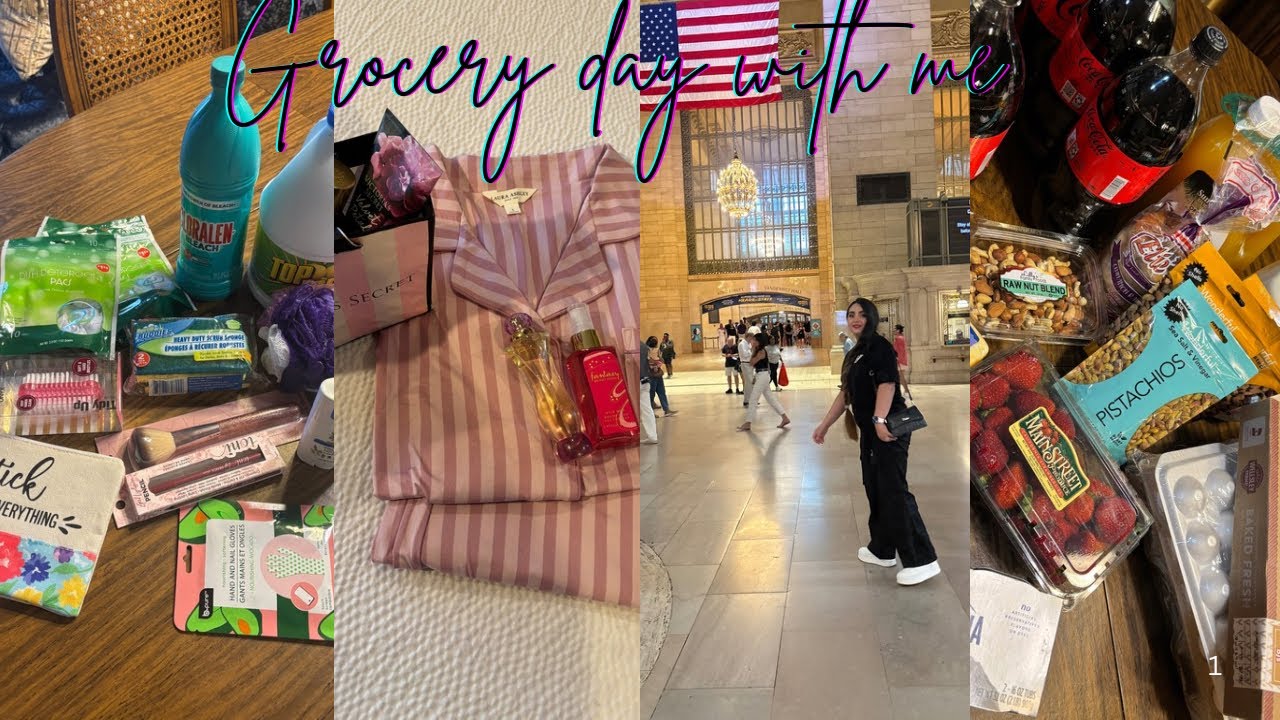 GROCERY DAY WITH ME🇺🇸نهار التقدية لقيت عندو كلشي ديال المغرب 🇲🇦🌹💵 