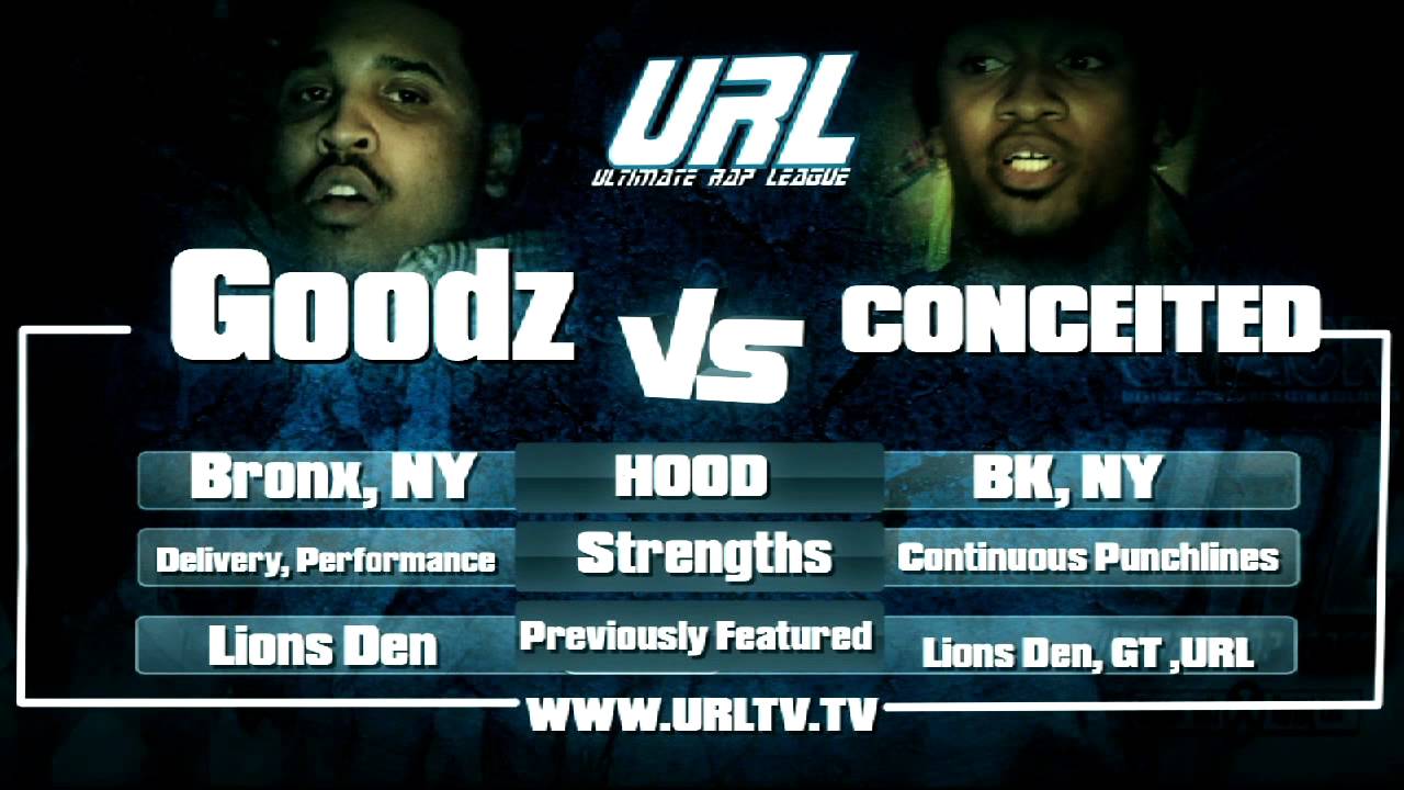 URL Presents CONCEITED vs GOODZ RD 1 | URLTV