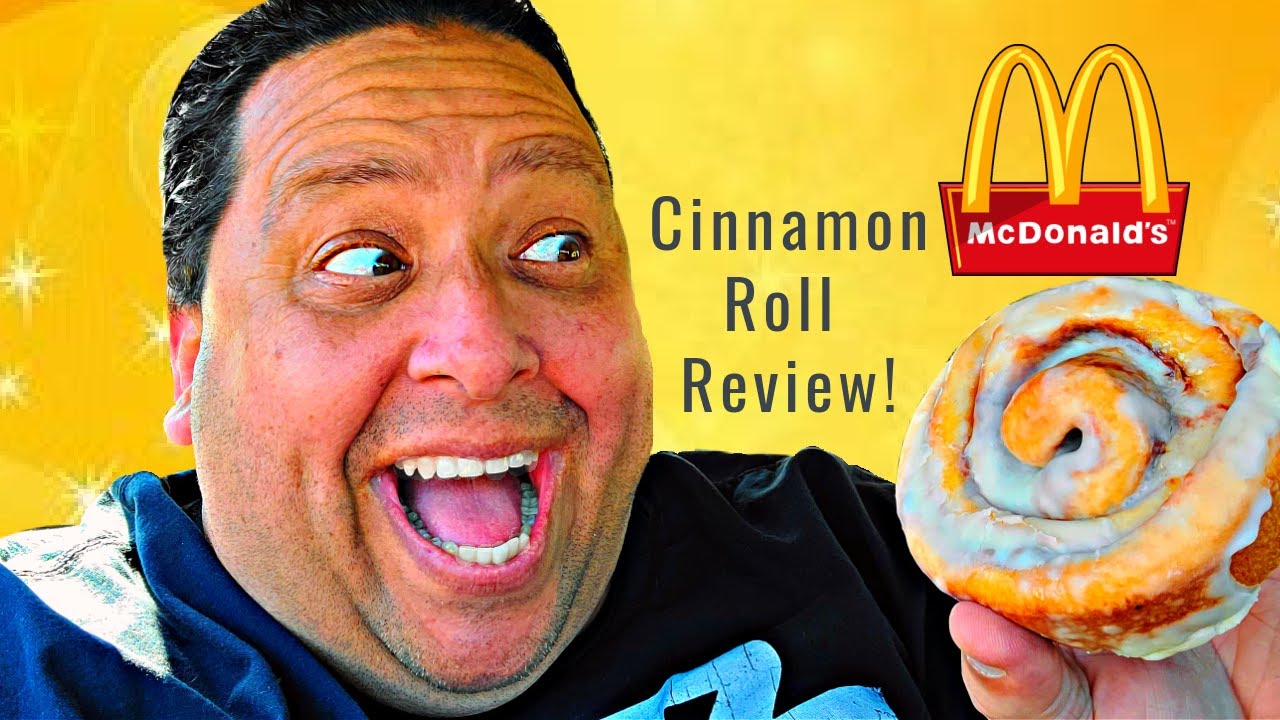 McDonald's Cinnamon Roll Review!