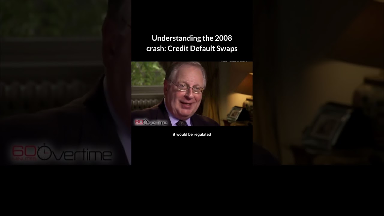 Understanding 2008 crash: credit default swaps #2008 #2024 #financialsystem