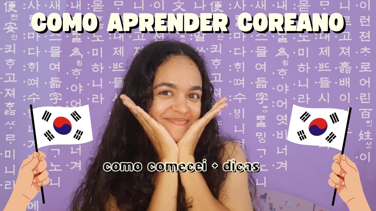 COMO APRENDER COREANO | Como comecei + dicas #coreano #hangul