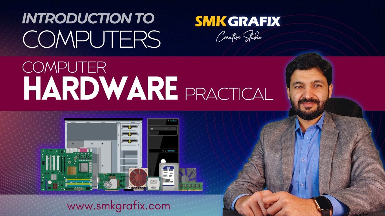Computer Hardware Practical - Introduction to Computers | - Class 26 - Urdu/Hindi CS101