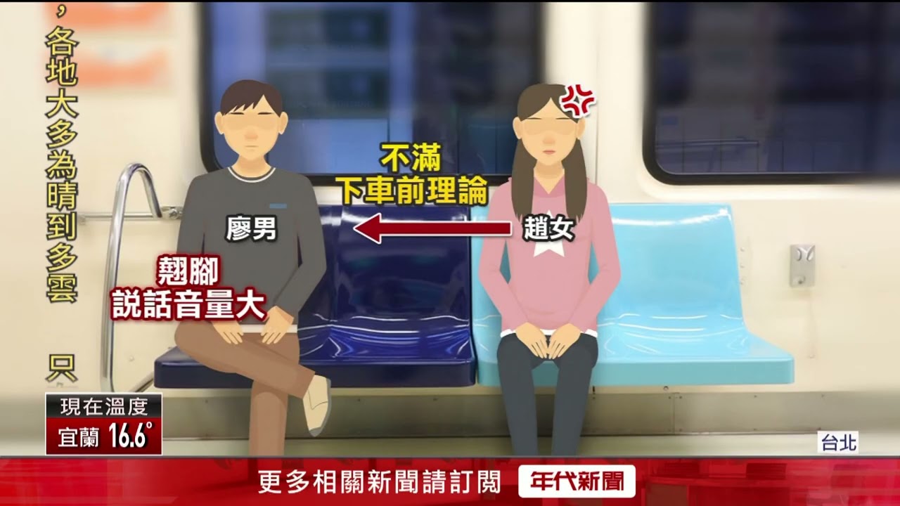 捷運下車擋動線爆衝突　乘客推擠月台全武行