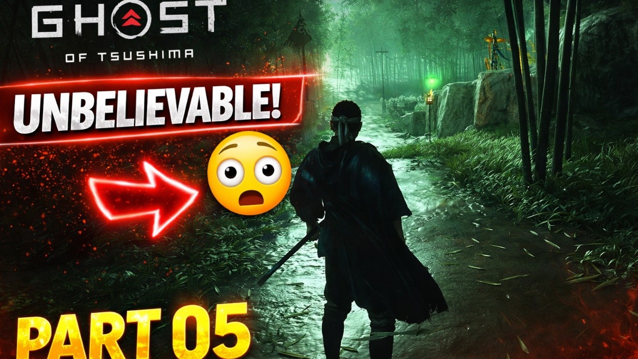 GHOST OF TSUSHIMA 🔥 Walkthrough Gameplay 🥷 Part 5 [4K FPS] 🔥