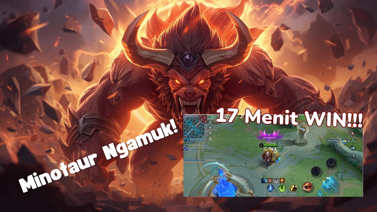 Minotaur Ngamuk! Teamfight 17 Menit Berujung Win 🔥| Mobile Legends [FULL GAME]