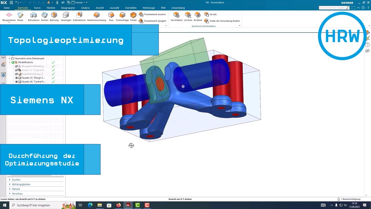 Topologieoptimierung mit Siemens NX