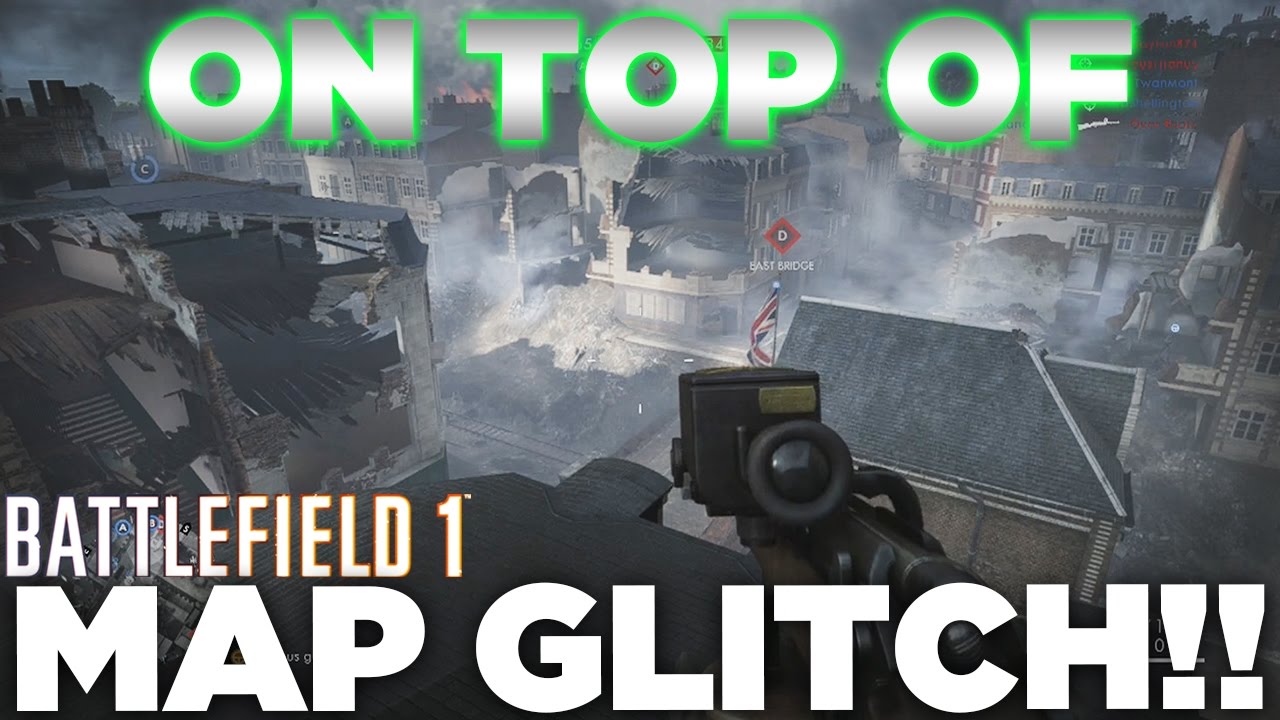 Battlefield 1 - (NEW) On Top Of Map Glitch Online Multiplayer (EASY) (PS4, Xbox One, PC) *PATCHED*