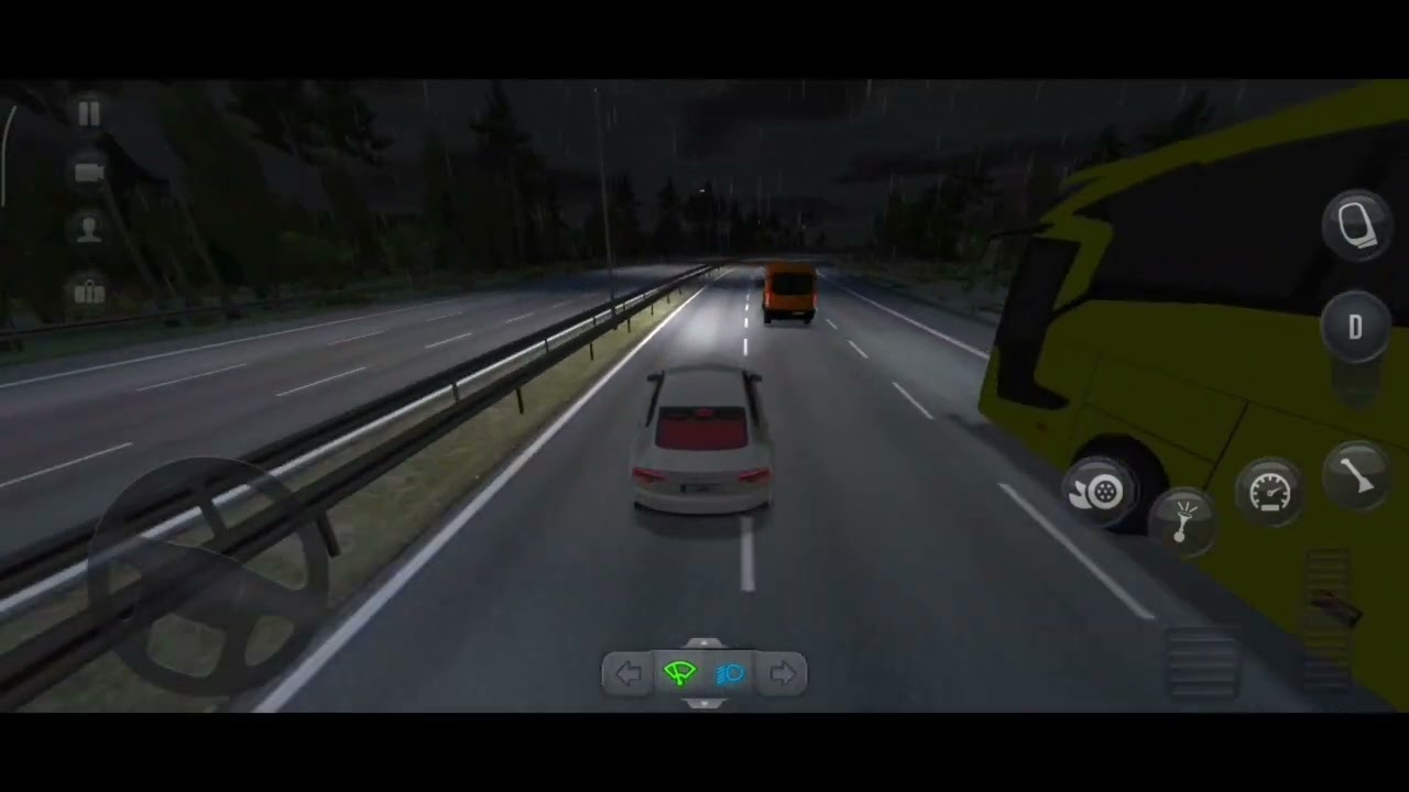 Night Driving Gameplay | Truck Simulator Ultimate