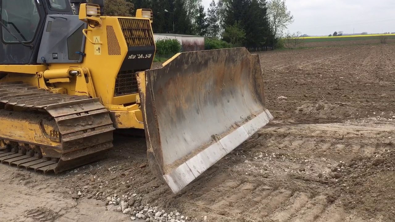 Spycharka Komatsu D41- praca. Stan BDB