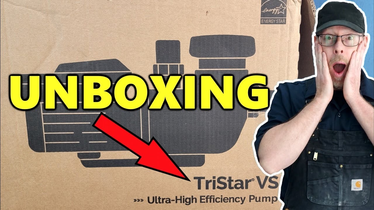 Распаковка насоса Hayward Tristar 900 VS