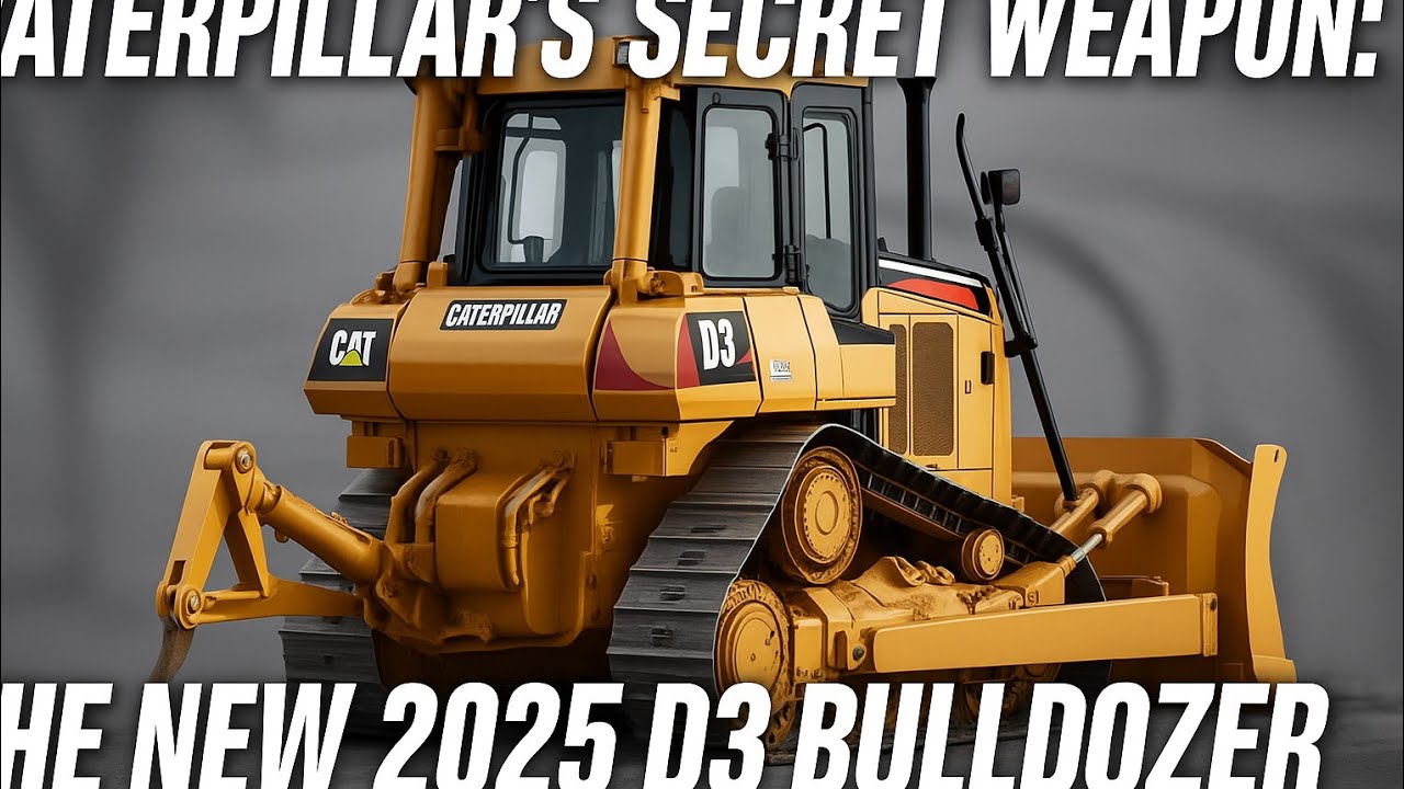 Caterpillar’s Small Dozer with BIG Power – The 2025 D3!