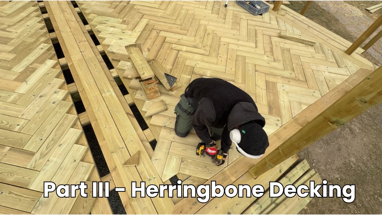 Herringbone Deck Build: Decking (Part 3)