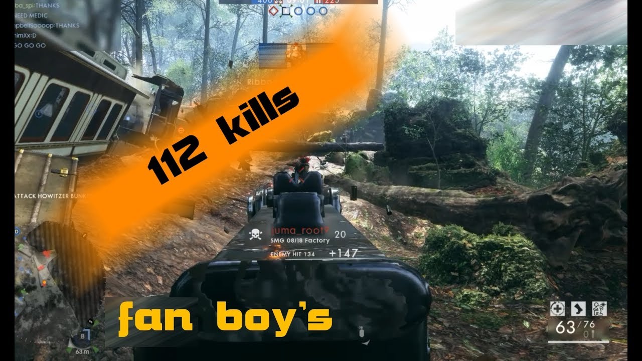 [Battlefield1] 112 Kills Argonne Forest