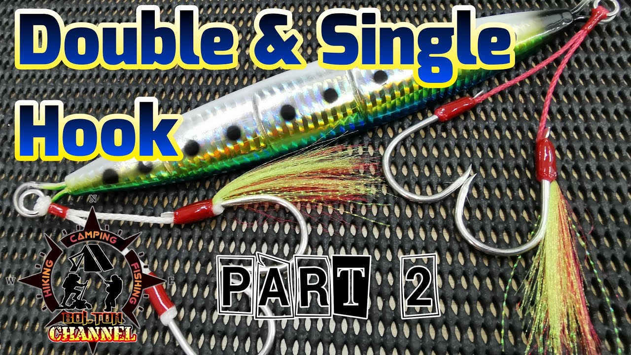 How To Make / Tie Assist Hook For Slow Jigging & Fast Jigging Part 2 | Cara Mengikat Assist Hook