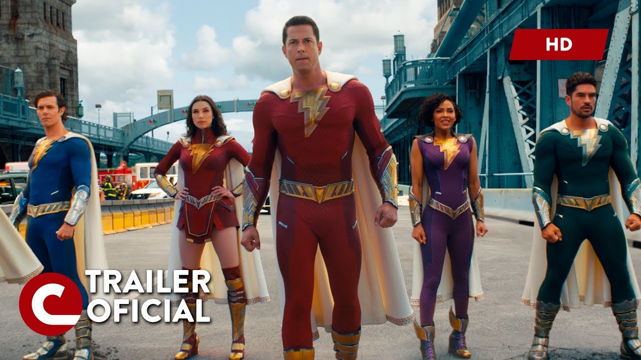 Shazam! F&uacute;ria dos deuses | Trailer Oficial 2 (Legendado)
