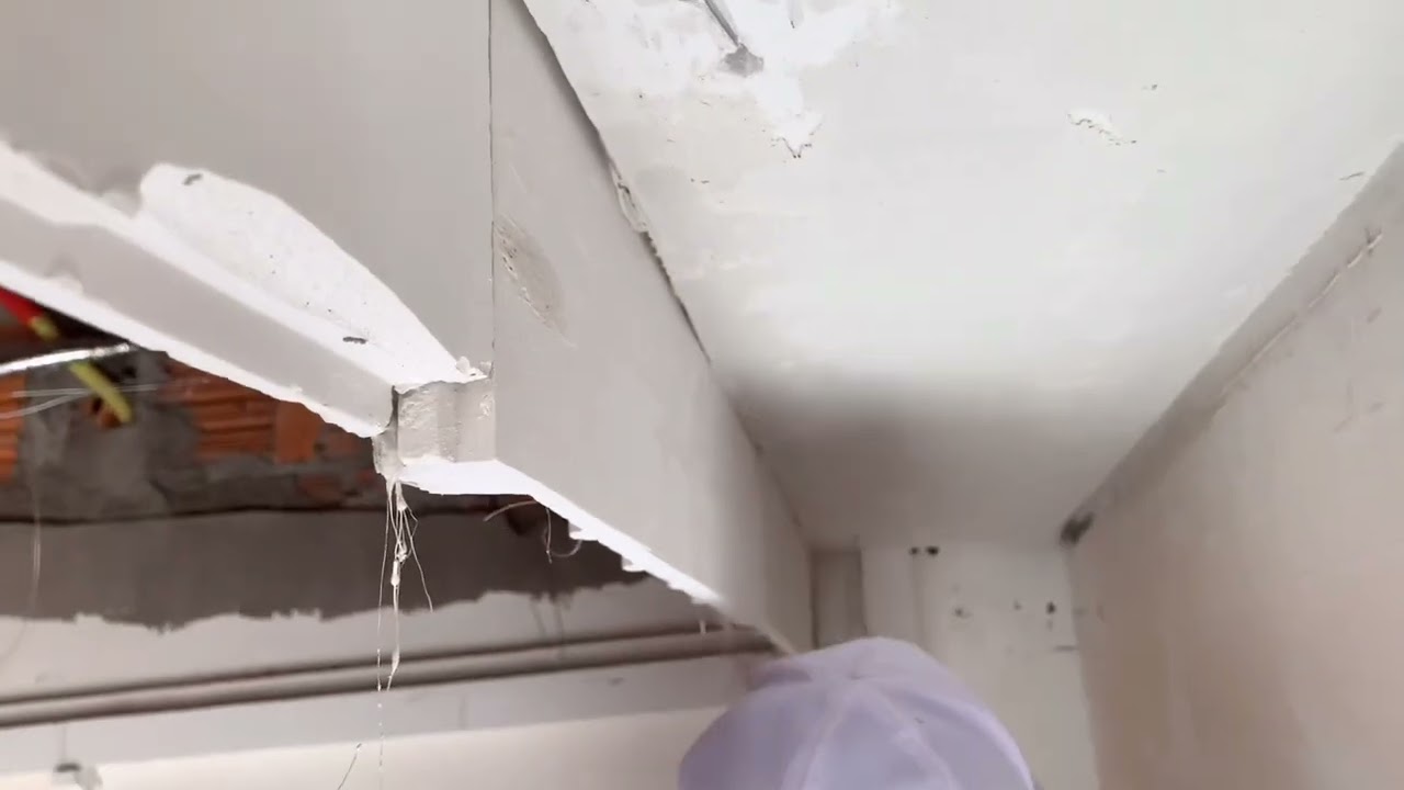 Como fazer um cortineiro de plaquinha de gesso