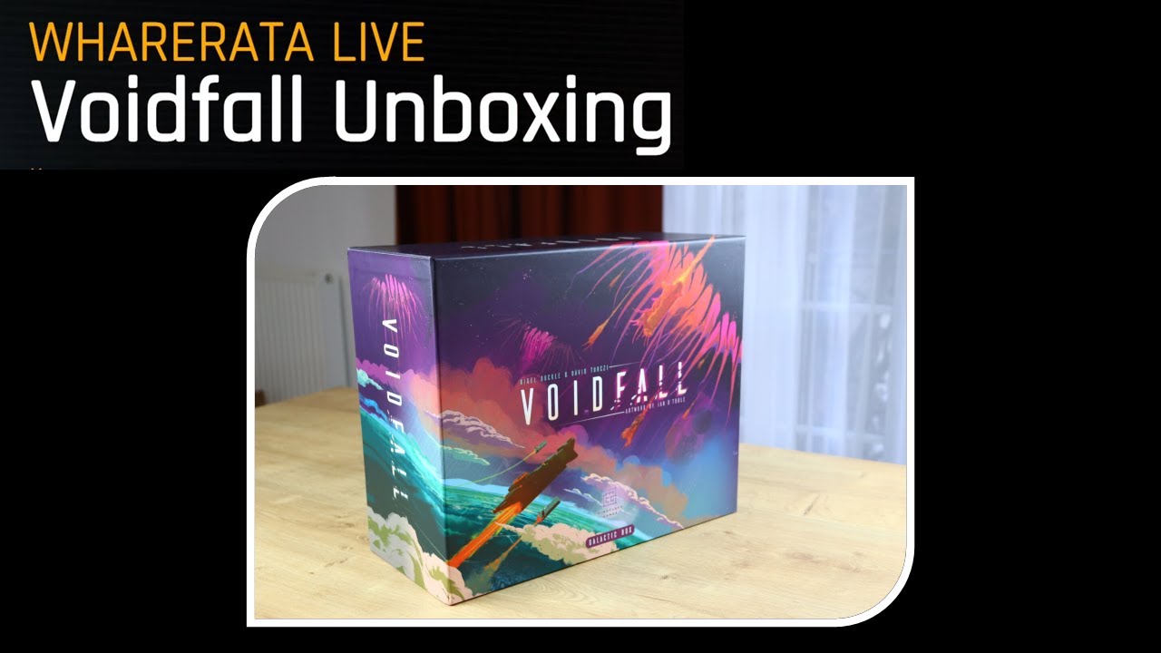 Voidfall Unboxing - Galactic Box all in and promo sector tile!