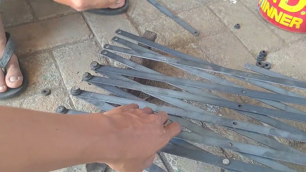Cara Membuat Silangan FoldingGate / Pintu Harmonika