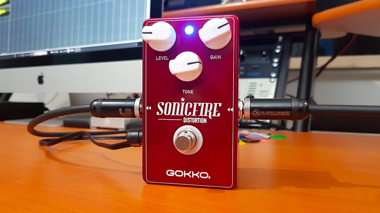 GOKKO SONICFIRE | HIGH GAIN DISTORTION (no talking) | Demo by RICCARDO GIOGGI