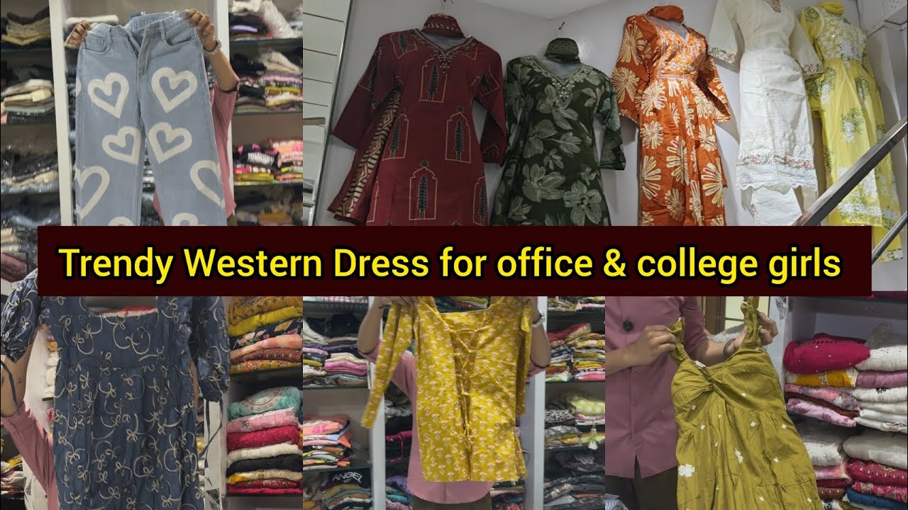 Office and college girls special video 🛒🛍️ | #officewear #collegewear #westerndress 