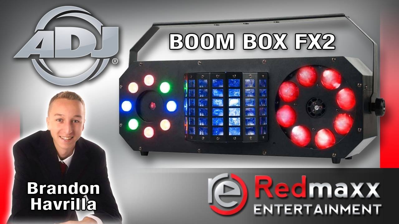 ADJ Boom Box FX2 Demo