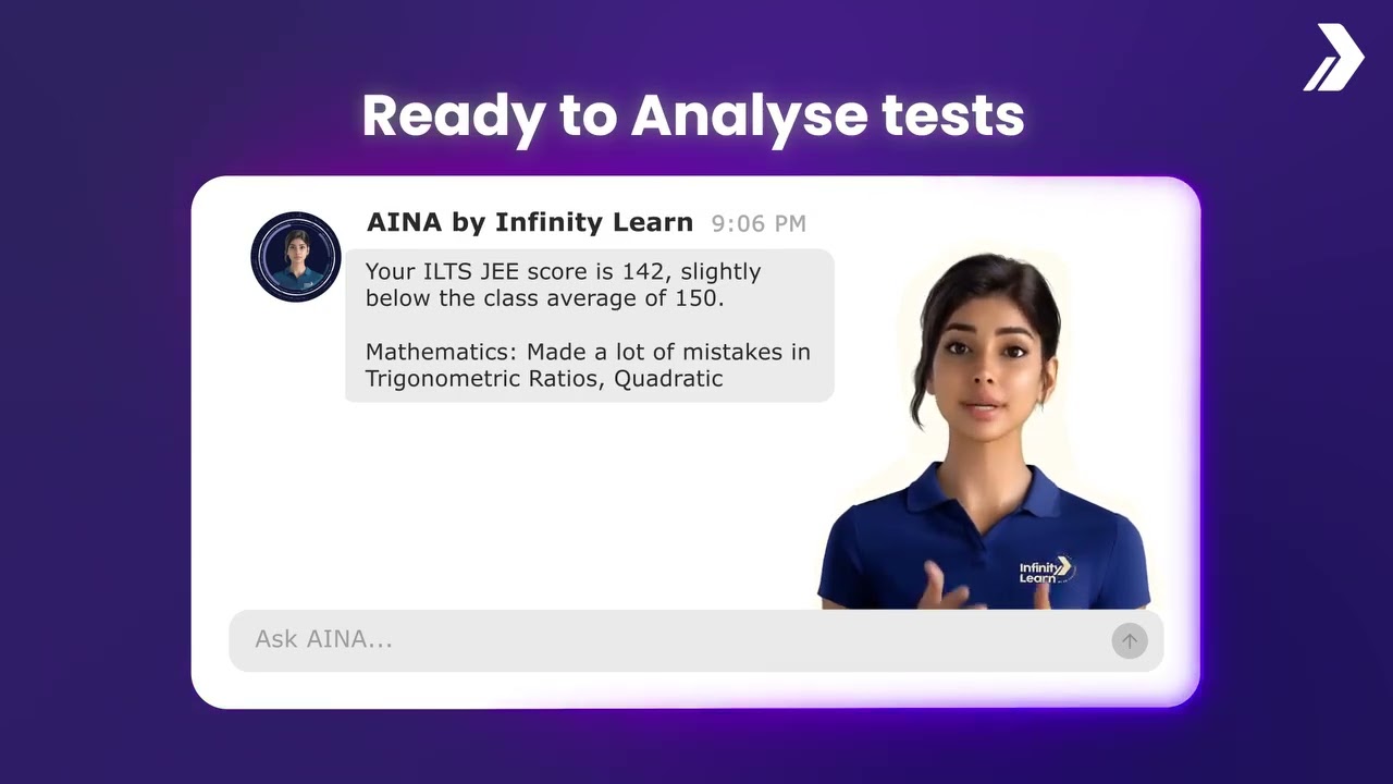 AINA by Infinity Learn | Your Personal AI Mentor to Help You With Anything #aina #shorts #aimentor