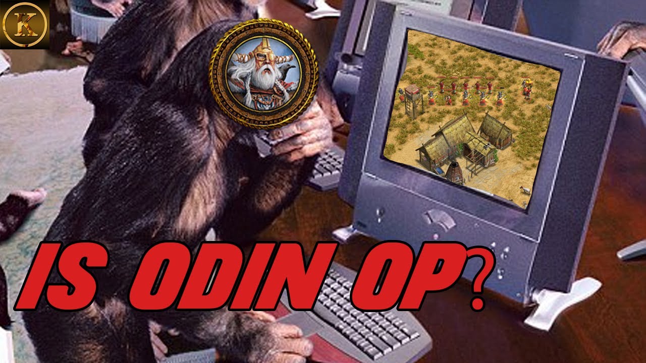 GreenSeasSquash(Odin) VS EricBR(Zeus) - How to Play Odin In Age of Mythology in 2023 - Pro Gameplay