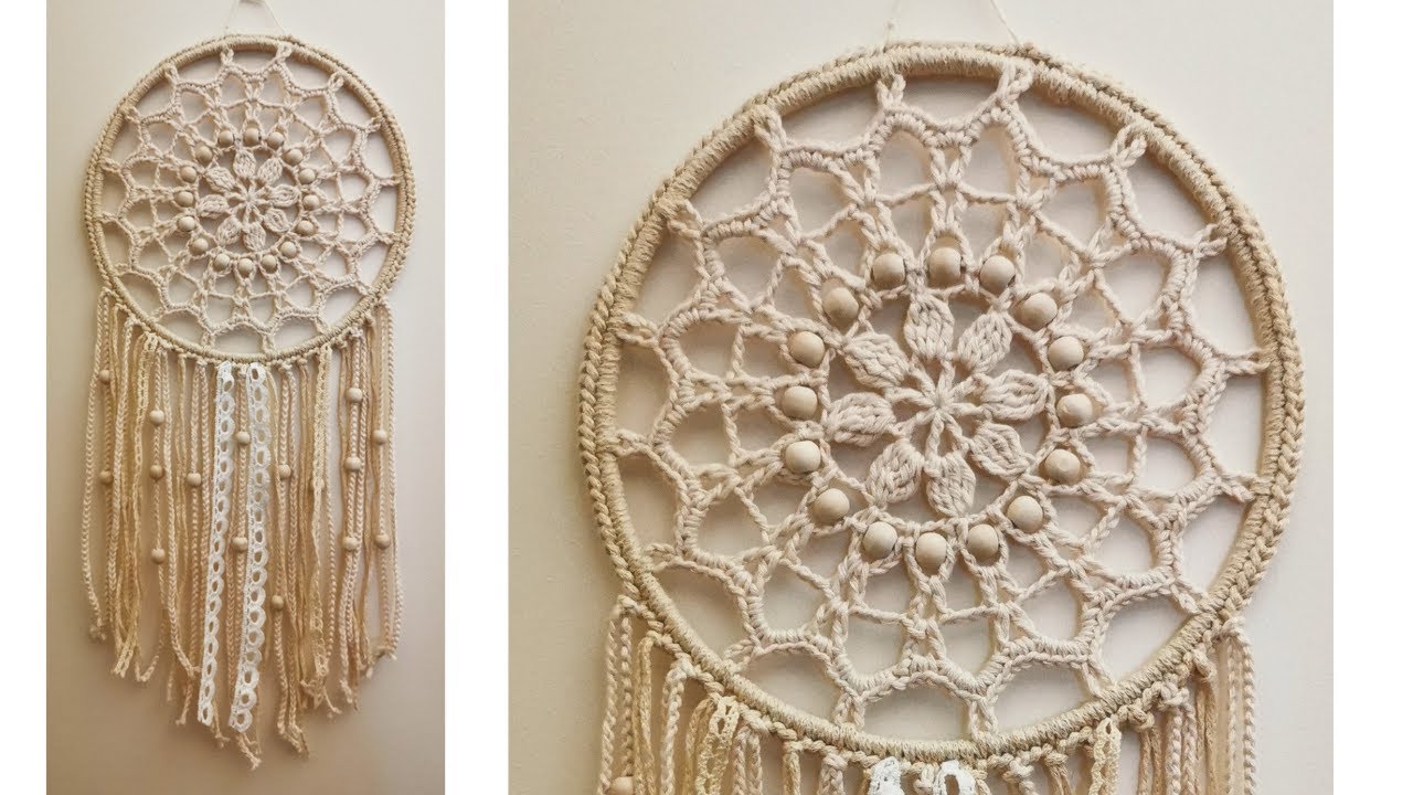 Attrape-rêve  au crochet