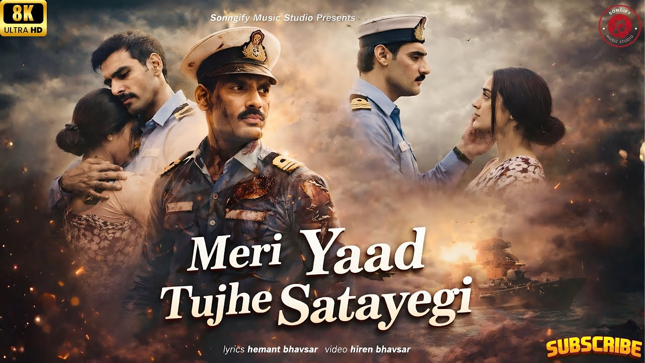 BORDER 2 | Meri Yaad Tujhe Satayegi | Ahan Shetty | Anya Singh | Sunny Deol | Varun Dhawan | Song