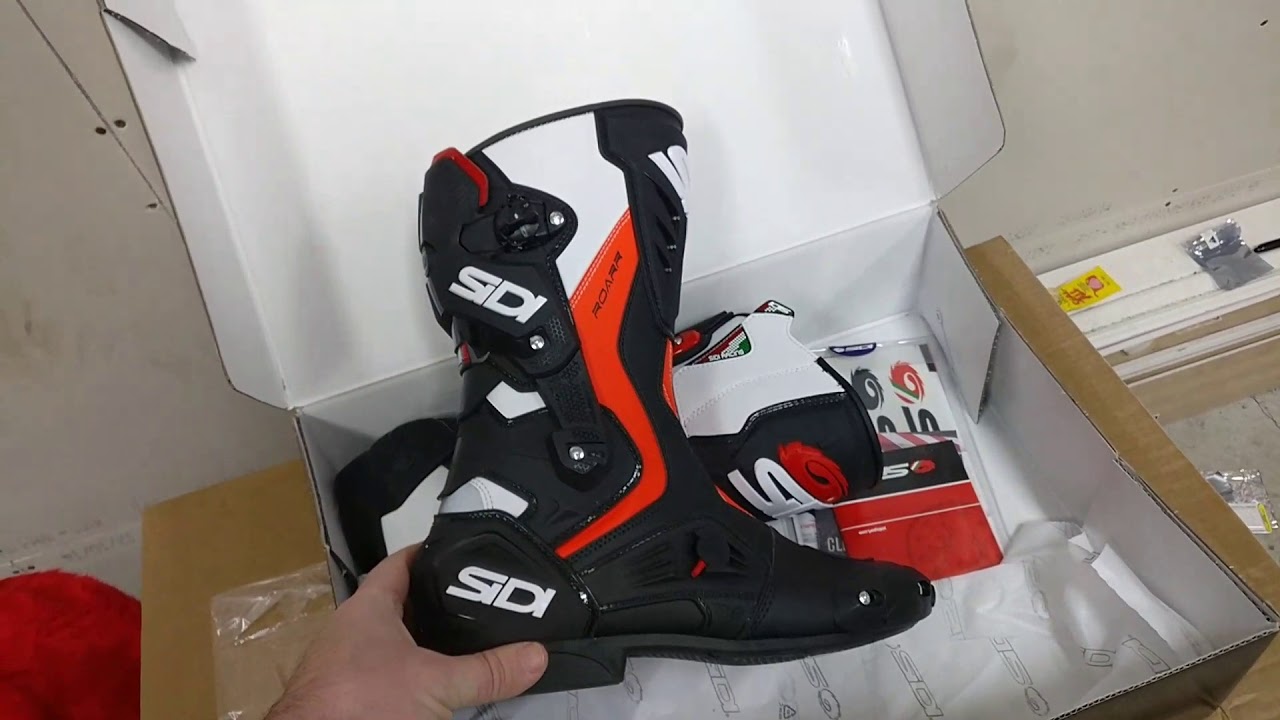Sidi Roarr boots product opening and review from chromeburner