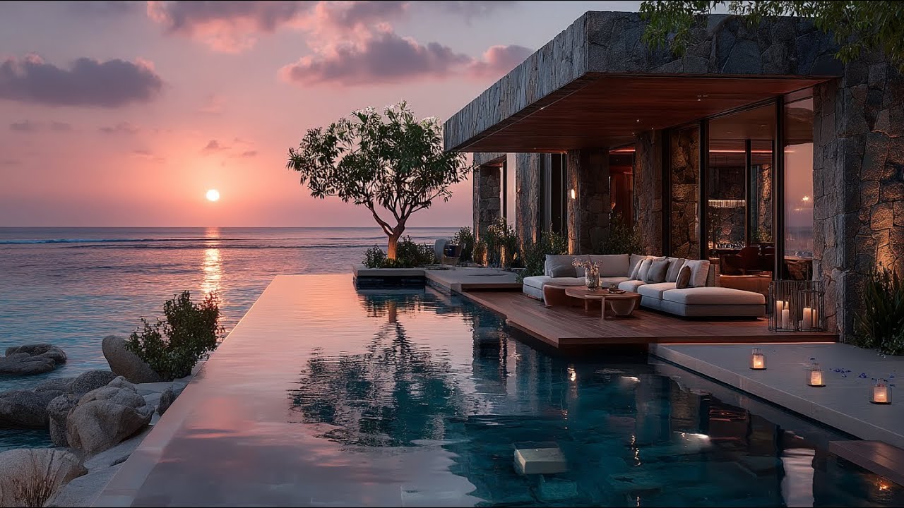 Sunset Lounge Chillout Music | Golden Hour Ambient Music for Relaxation, Study and Calm Mind