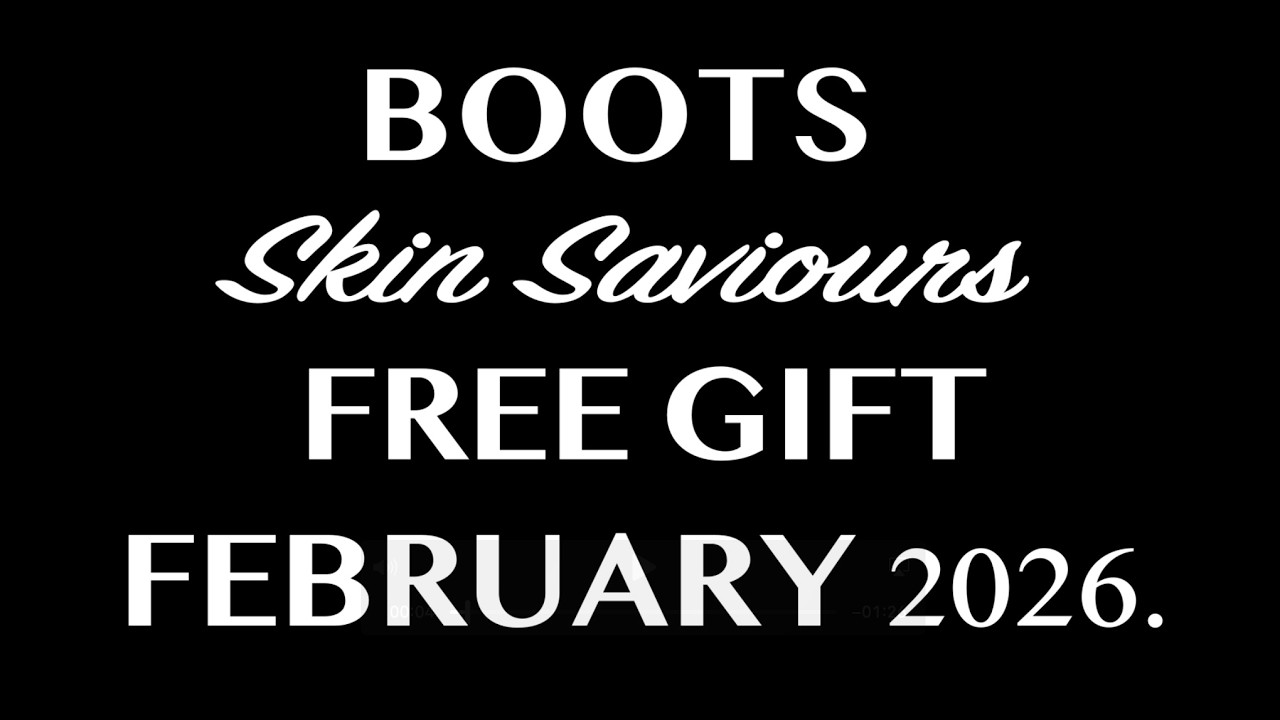 BOOTS SKIN SAVIOUR FREE GIFT FEBRUARY 2026. AVAILABLE NOW. FULL-SPOILERS.