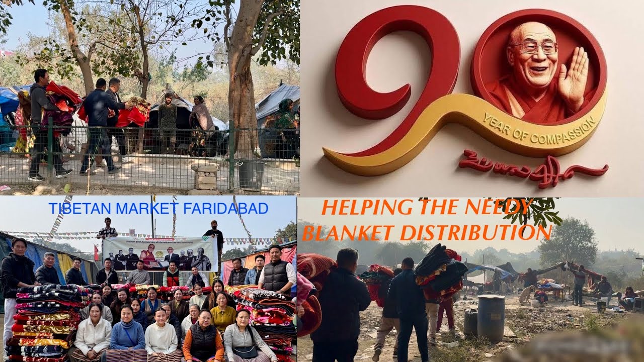 WARMTH FOR THE NEEDY by Tibetan Market Faridabad | #YearofCompassion | #tibetanvolgger 