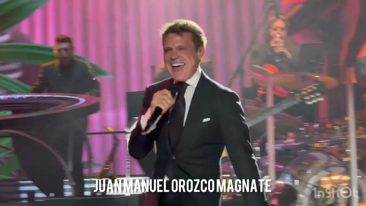 LUIS  MIGUEL TOUR 2024 “ SUAVE” Santo Domingo República Dominicana 18 01 2024
