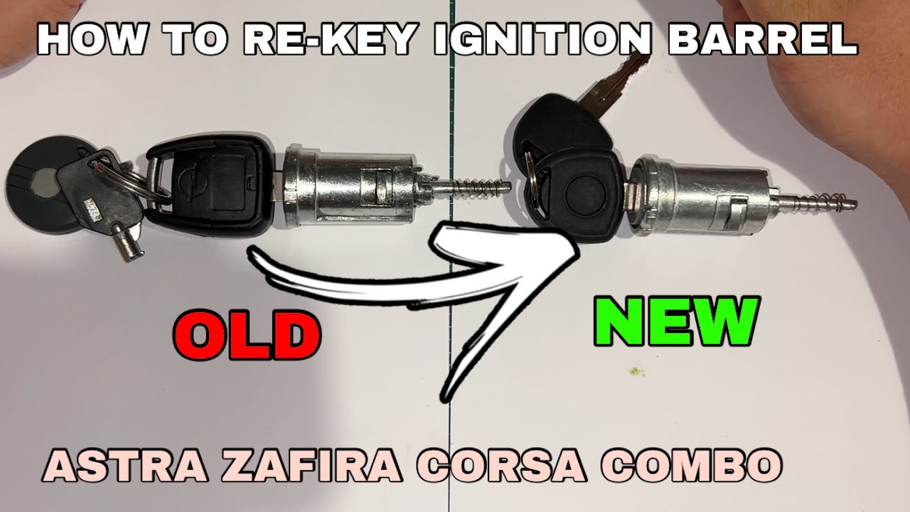 Как починить сломанный замок зажигания Opel Vauxhall. Astra ZAFIRA Combo Meriva