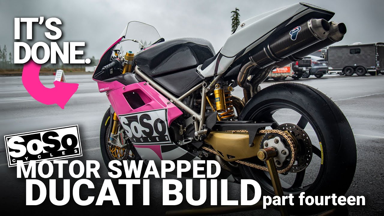 SoSo Cycles Ducati 916 build Part 14: It's done.