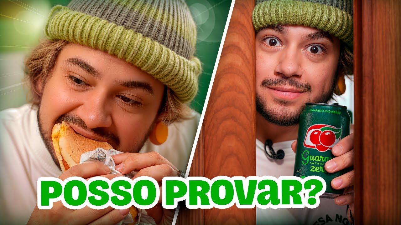 PROVANDO AS COMIDAS FAVORITAS DO BRINO | Brino &eacute; Coisa Nossa