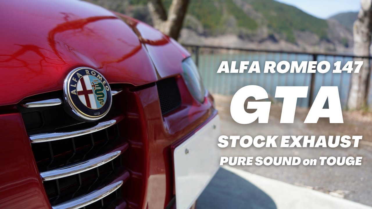 【快音純正マフラー】Alfa Romeo 147 GTA | Stock Exhaust【超リアル排気音】