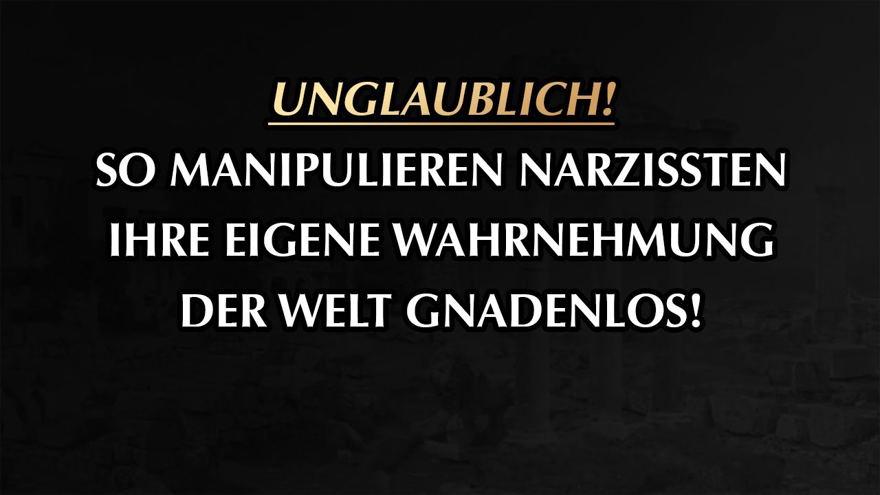 Hinter der Maske: Narzissten sind Meister darin, sich selbst in falschen Illusionen zu verlieren