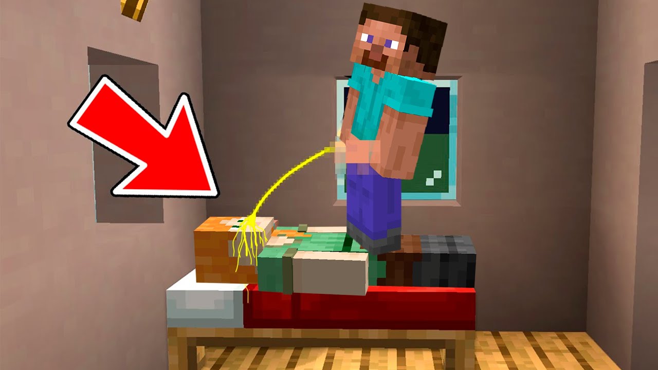 Trolleo a Alex en Minecraft MIENTRAS DUERME 😱