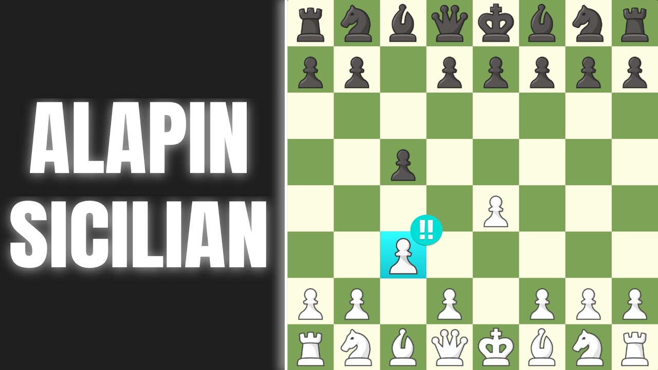 ALAPIN SICILIAN | No-Nonsense Beginner Guide