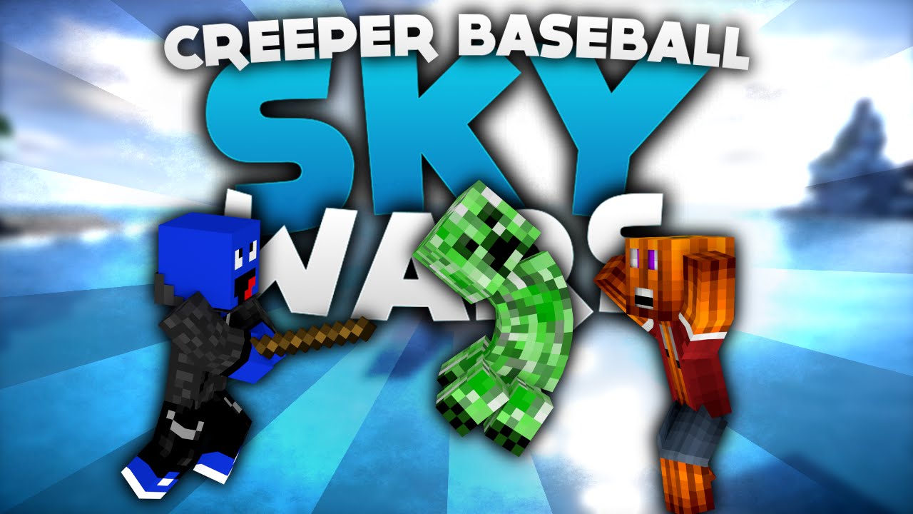 Creeper Baseball Action! - Minecraft Sky Wars! | DieBuddiesZocken