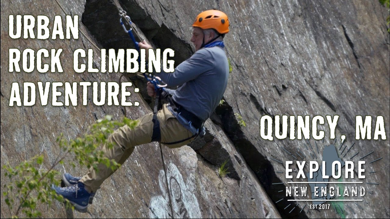 Urban Rock-Climbing Adventure: Quincy Quarries, Quincy, MA
