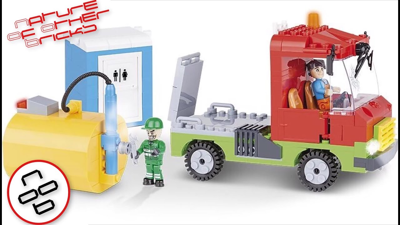 Septic Truck Cobi 1788 Stop Motion Speed Build