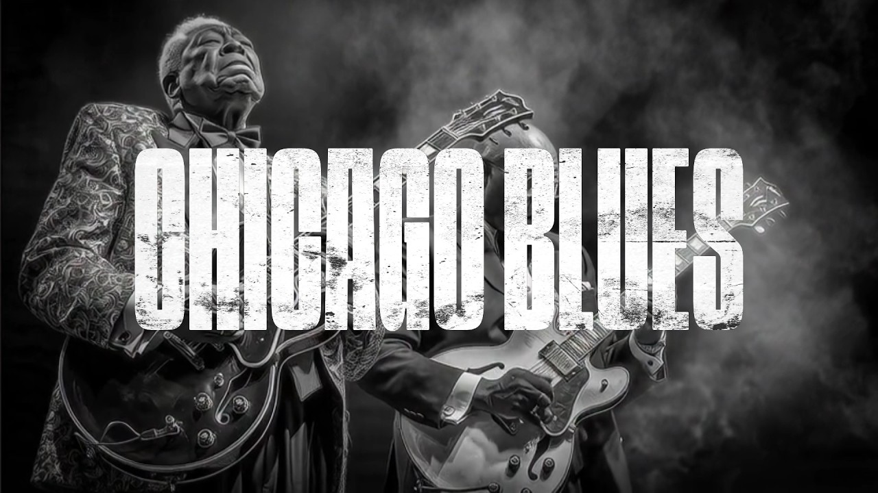 #074 Chicago Midnight Blues &ndash; Live Jazz & Relaxing Blues Vibes #ブルースギター  #ブルースギター