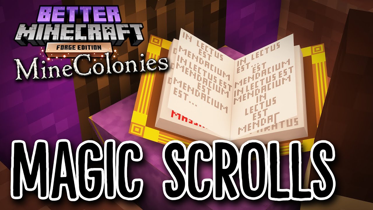 Better Minecraft: MineColonies #71 - SIMPLE STORAGE & SCROLLS