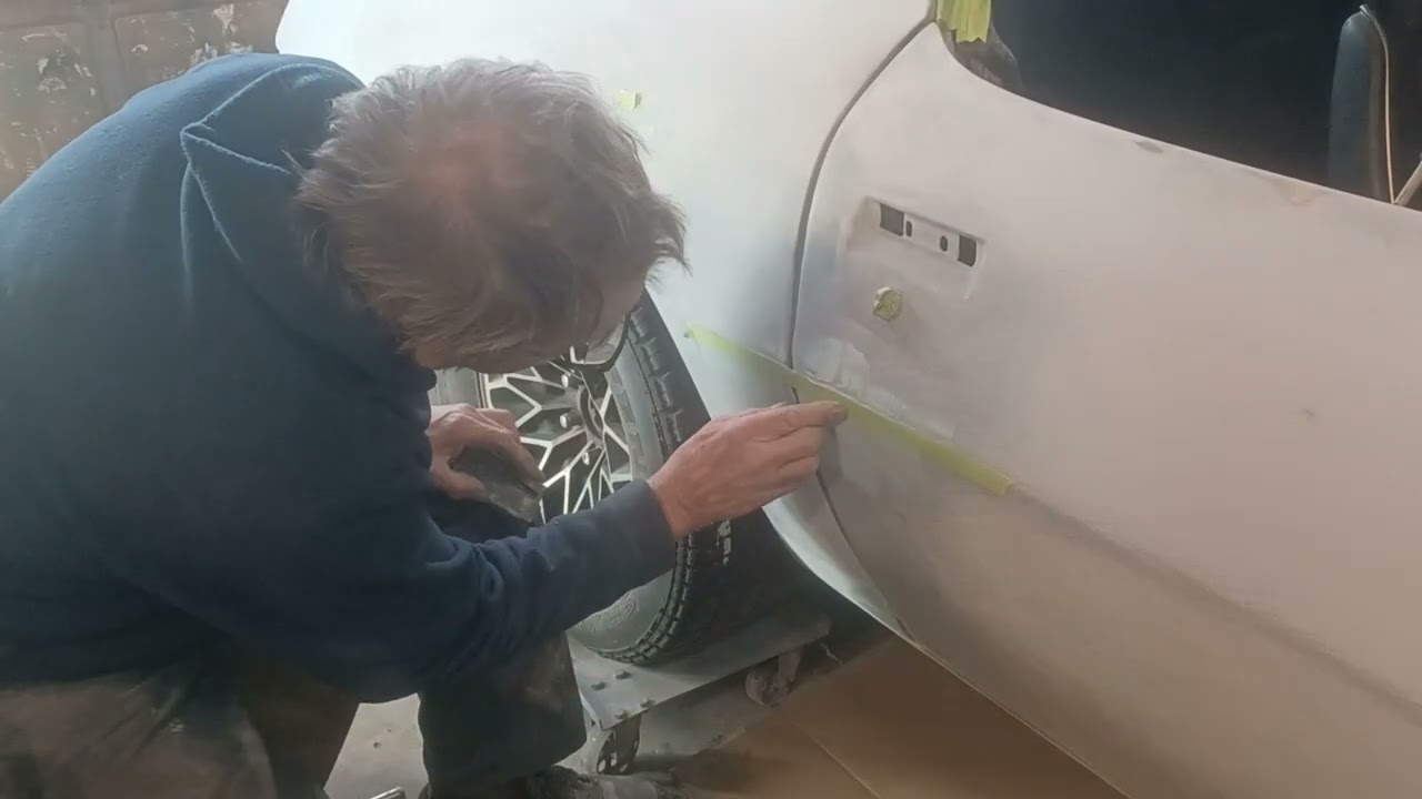 1978 TRANS AM...STRAIGHTENING OUT A LONG BODY LINE!