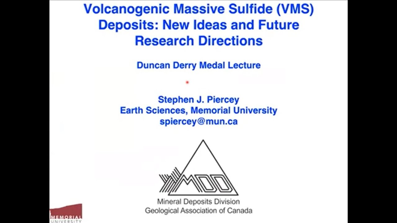 Volcanogenic Massive Sulfide (VMS) Deposits: New Ideas and Future Research Directions
