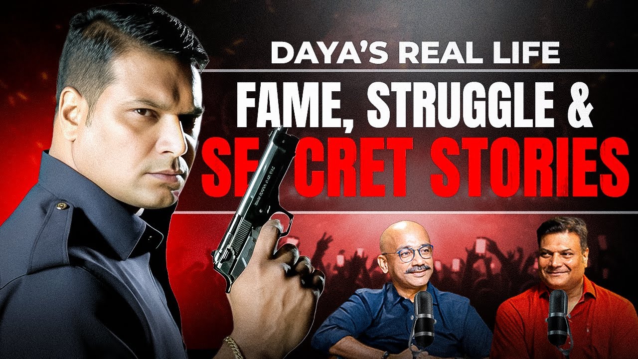 Dayanand Shetty&rsquo;s Real Life Story.. From Mumbai Slum to CID and Bollywood Stardom 🤩 #podcast 