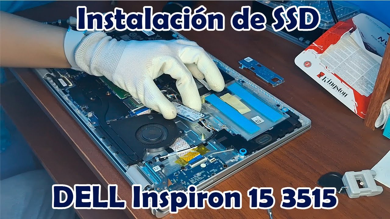 Remplazo de SSD Dell Inspiron 15 3515